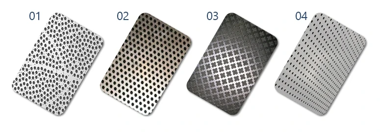 SUS 444 Stainless Steel Perforated Plate SUS 444 Stainless Steel Perforated Plate