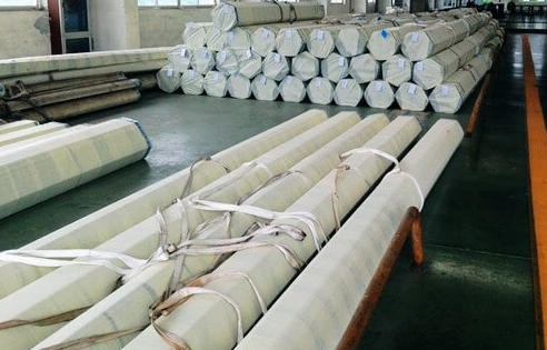 ASME SA213 Stainless Steel Tubes PE Fabric Bundles ASME SA213 Stainless Steel Tubes PE Fabric Bundles